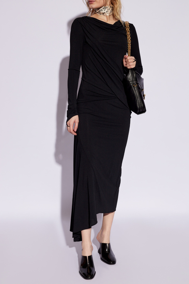 【送料&関税込】Givenchy Asymmetrical Dress Givenchy Asymmetrical dress with ruching | Women's Clothing